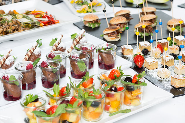 Fingerfood Häpchen buffet