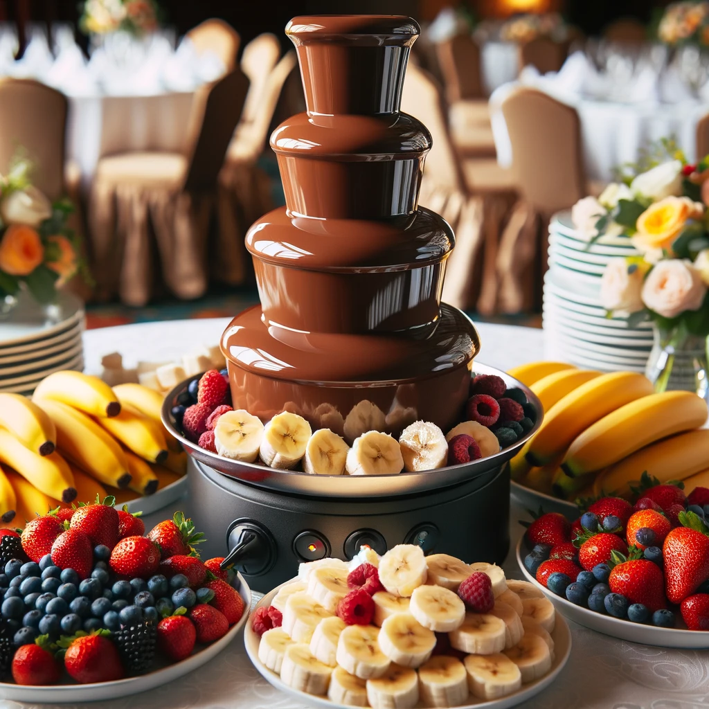 chocolate fountain