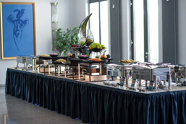 Catering Bellmann mit feinen Speisen für Hochzeiten im Visioplex