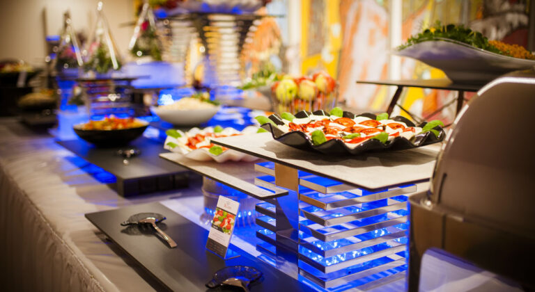 Gourmet-Buffet von Catering Bellmann mit hochwertigen Zutaten